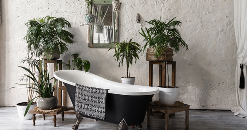 Das Badezimmer ist heute ein Ort der Entspannung.